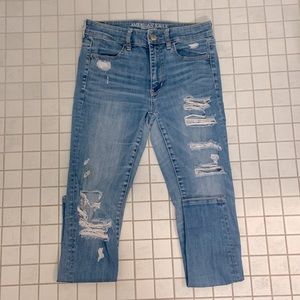 American Eagle Super Stretch X 
Hi-Rise Jeggings
size 6 regular